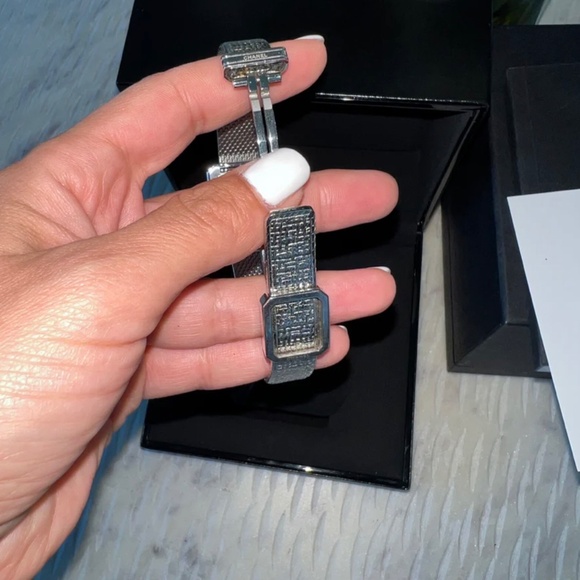 Authentic Chanel Boyfriend Tweed Watch - Picture 5 of 6